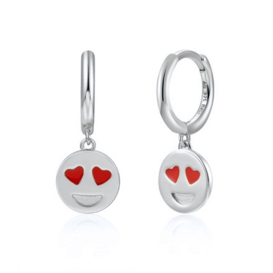 smiley face earrings