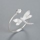 dragonfly sterling silver ring